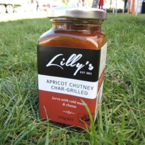 Lilly's Chargrilled apricot chutney