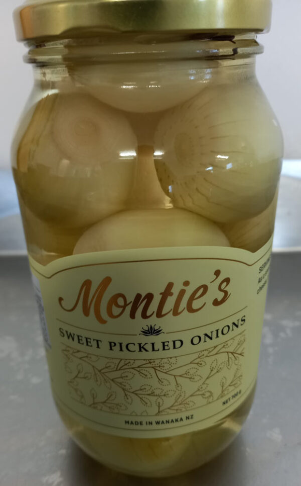 Monties Pickled Onions 500g jar photo